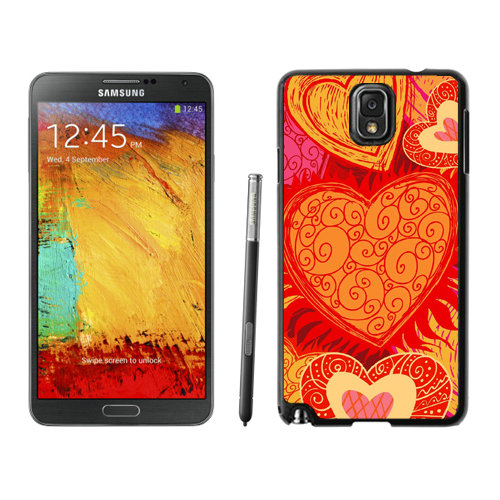Valentine Love Painting Samsung Galaxy Note 3 Cases DWO